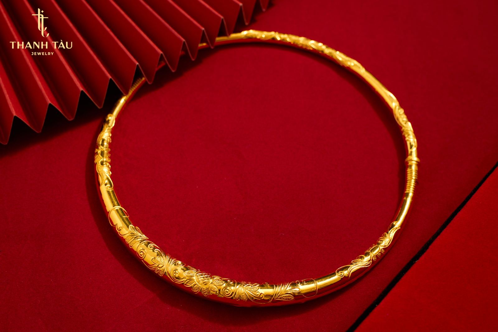 Kiềng Cổ Cô Dâu 3 Chỉ