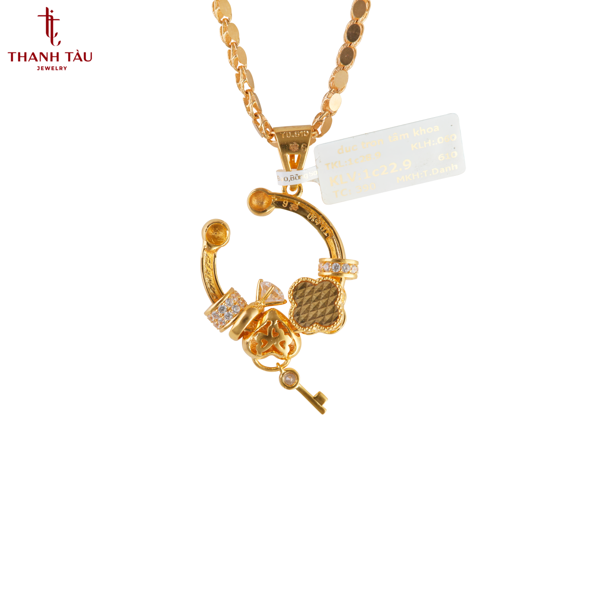 Mặt khóa charm